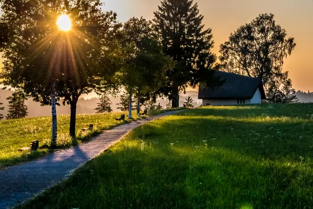 Gemütliche Abendwanderung